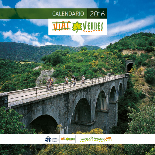 Calendario 2016 Vías Verdes Calendiario 2016