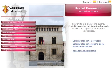 Acceso al Portal Proveedor