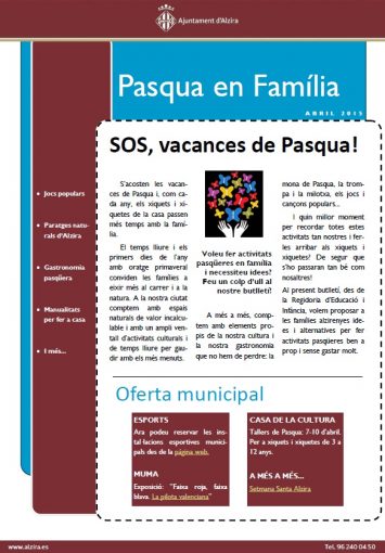 pasqua en familia