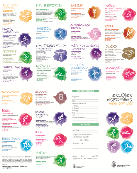 escoles esportives fullet