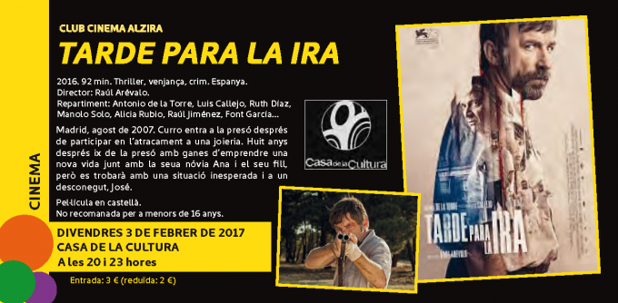 10 Tarde para la ira