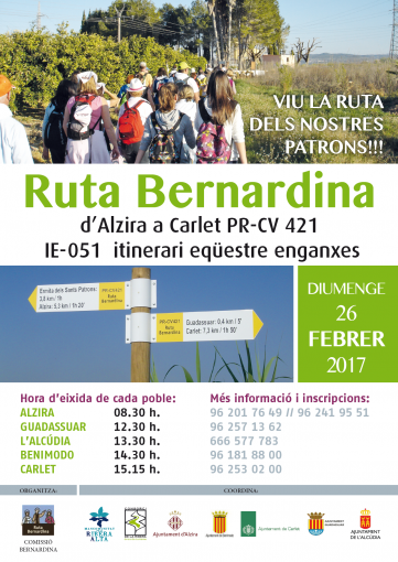 ruta bernardina 2017 cartell