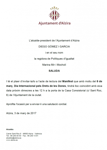 manifest 8 de març