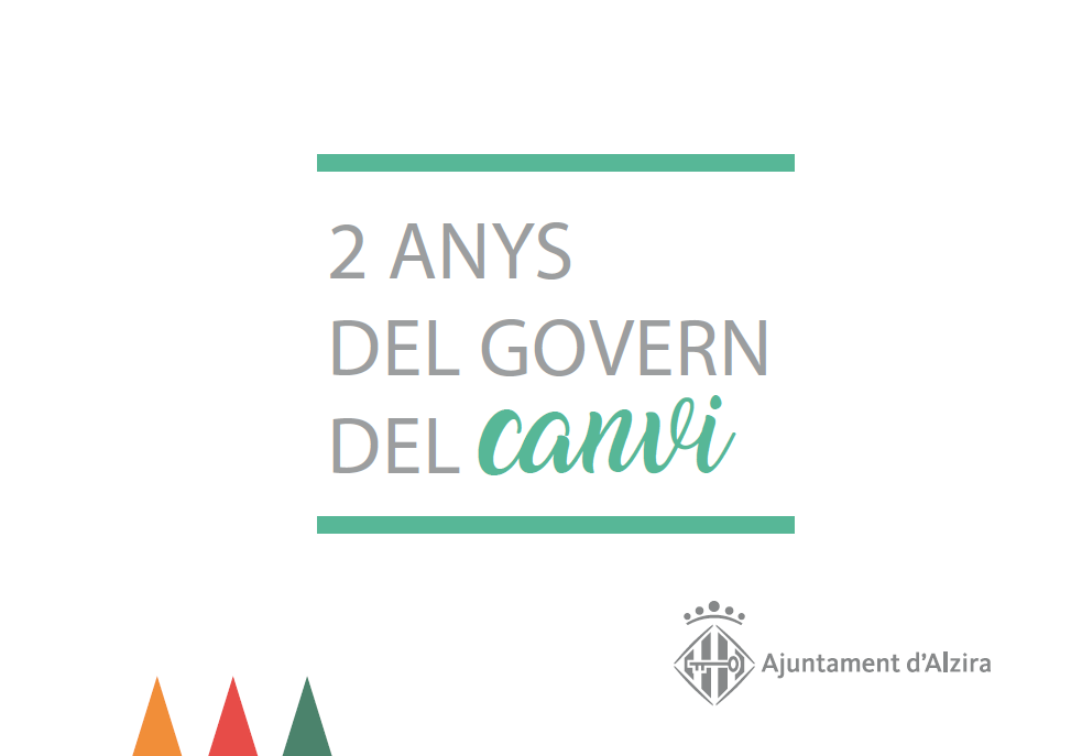 L’ajuntament d’Alzira fa balanç de dos anys de govern; “Alzira avança com cal” 2 anys 4