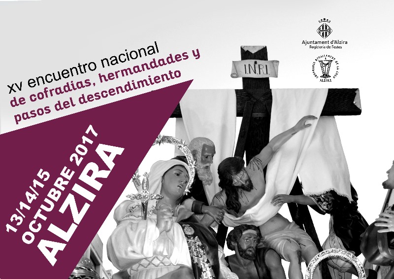 XV Encontre Nacional de Confraries i Germandats i Passos del Devallament cartell devallament