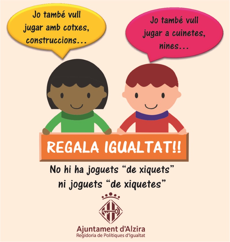 Alzira presenta la campanya “Regala Igualtat!!” regala igualtat 02