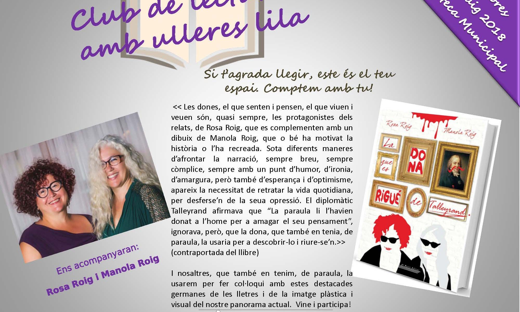 Club lectura 17-5-18