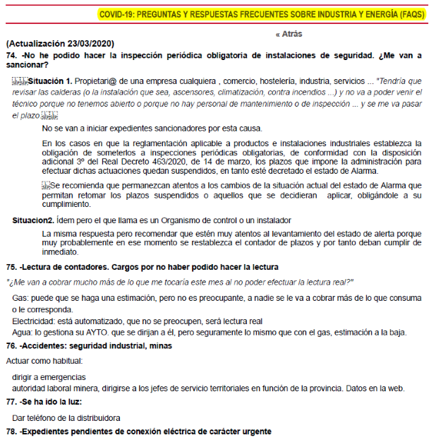 FAQ industria 1