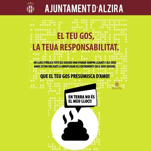 el teu gos la teua responsabilitat
