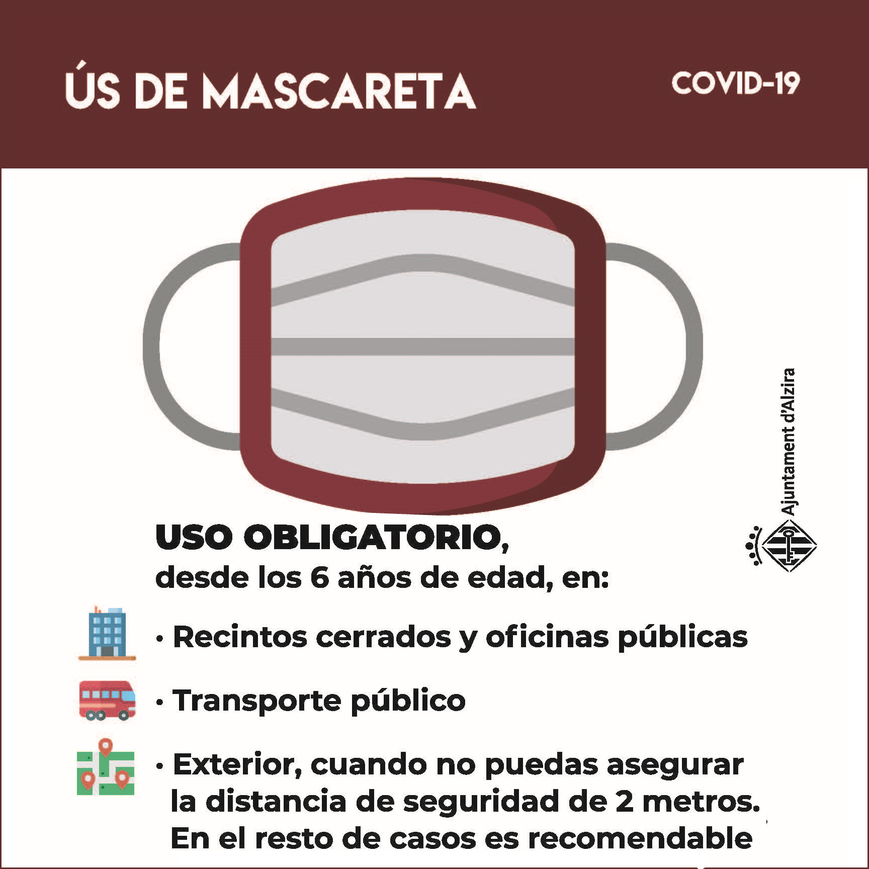 uso de mascarilla