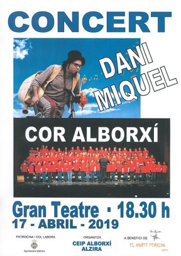 CARTELL CONCERT DANI MIQUEL I EL COR