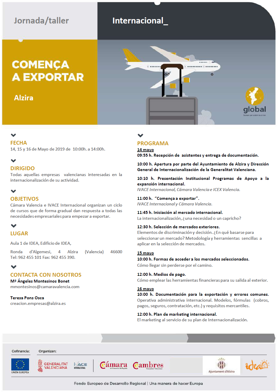 comença a exportar