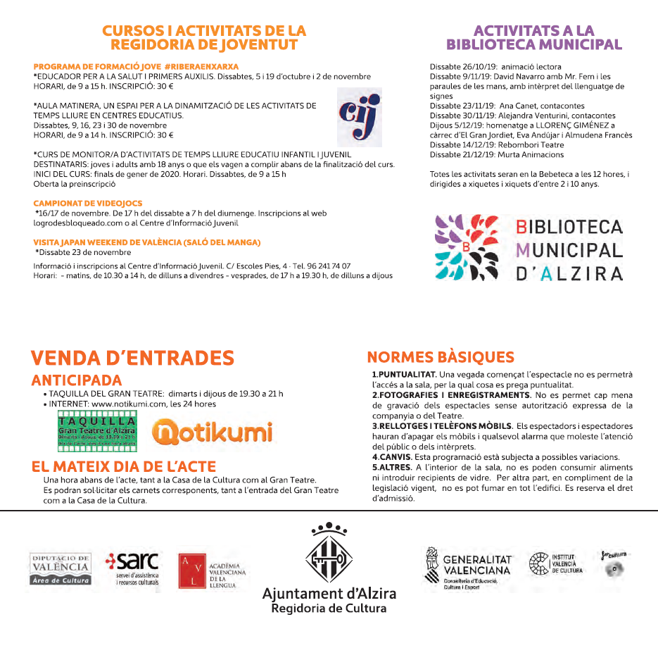 Tardor 2019 20191106 joventut biblioteca