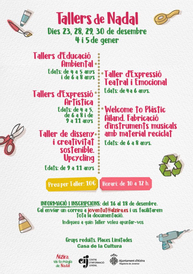 taller-nadal-joventut casa cultura