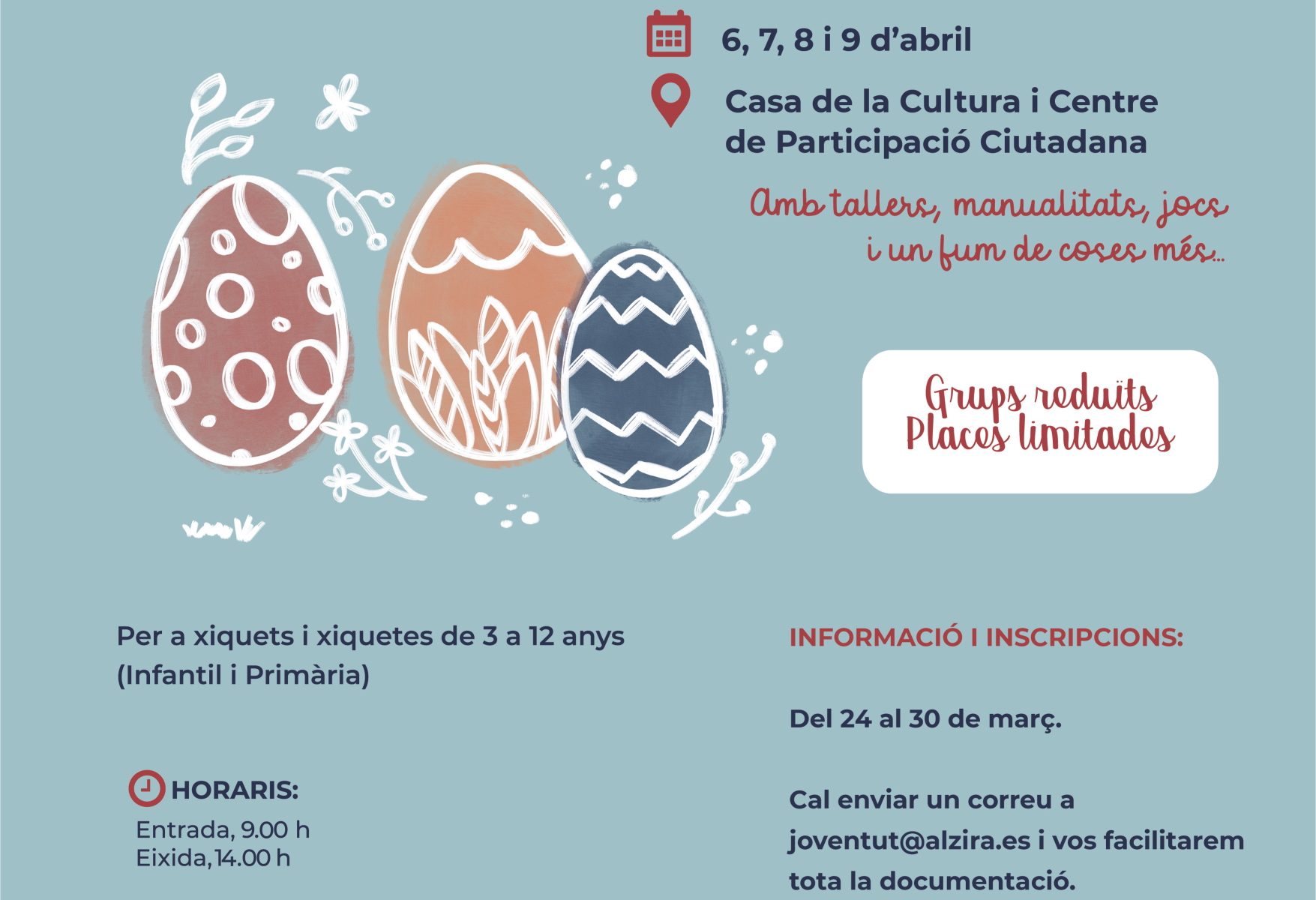 tallers pasqua 2021