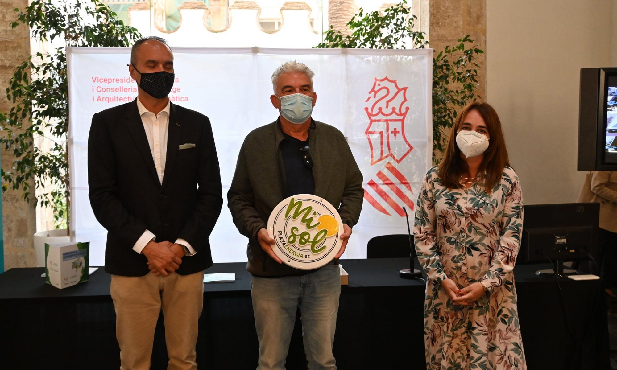 Alzira rep el premi «Mi sol»