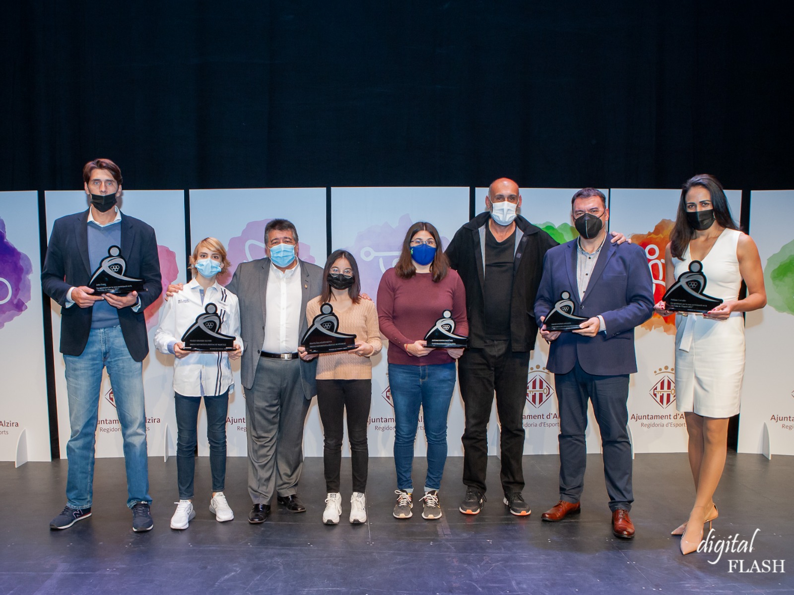 Alzira ha guardonat als millors esportistes locals en la VI Gala de l’Esport