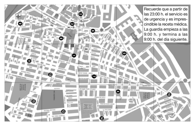 FARMÀCIES D'URGÈNCIA LOCALITZACIÓ