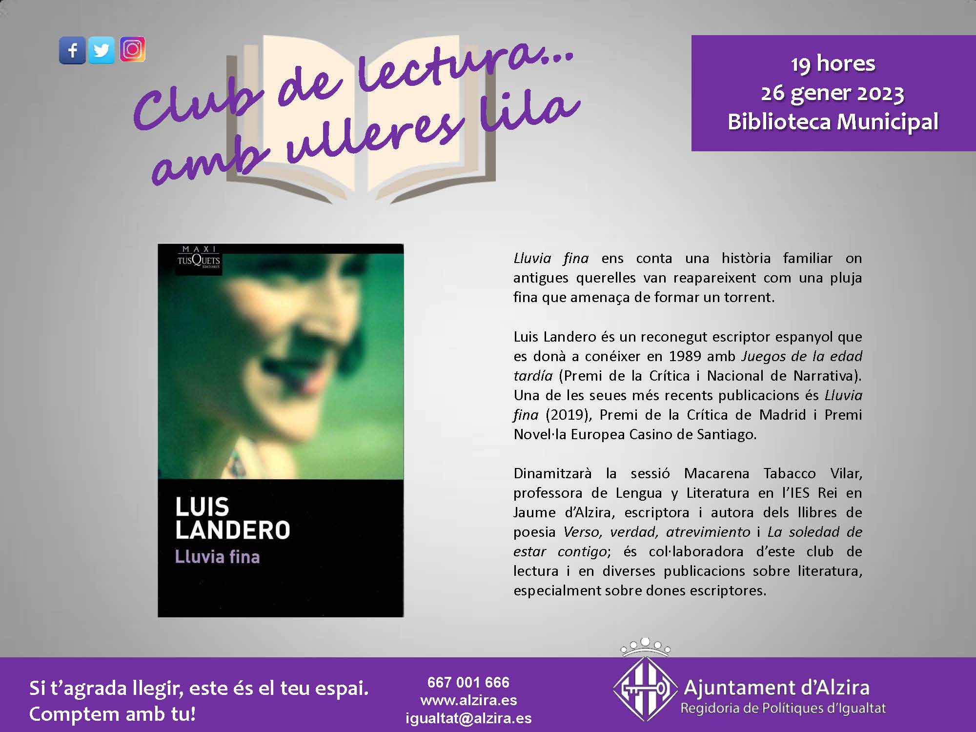 Lluvia fina, de Luis Landero