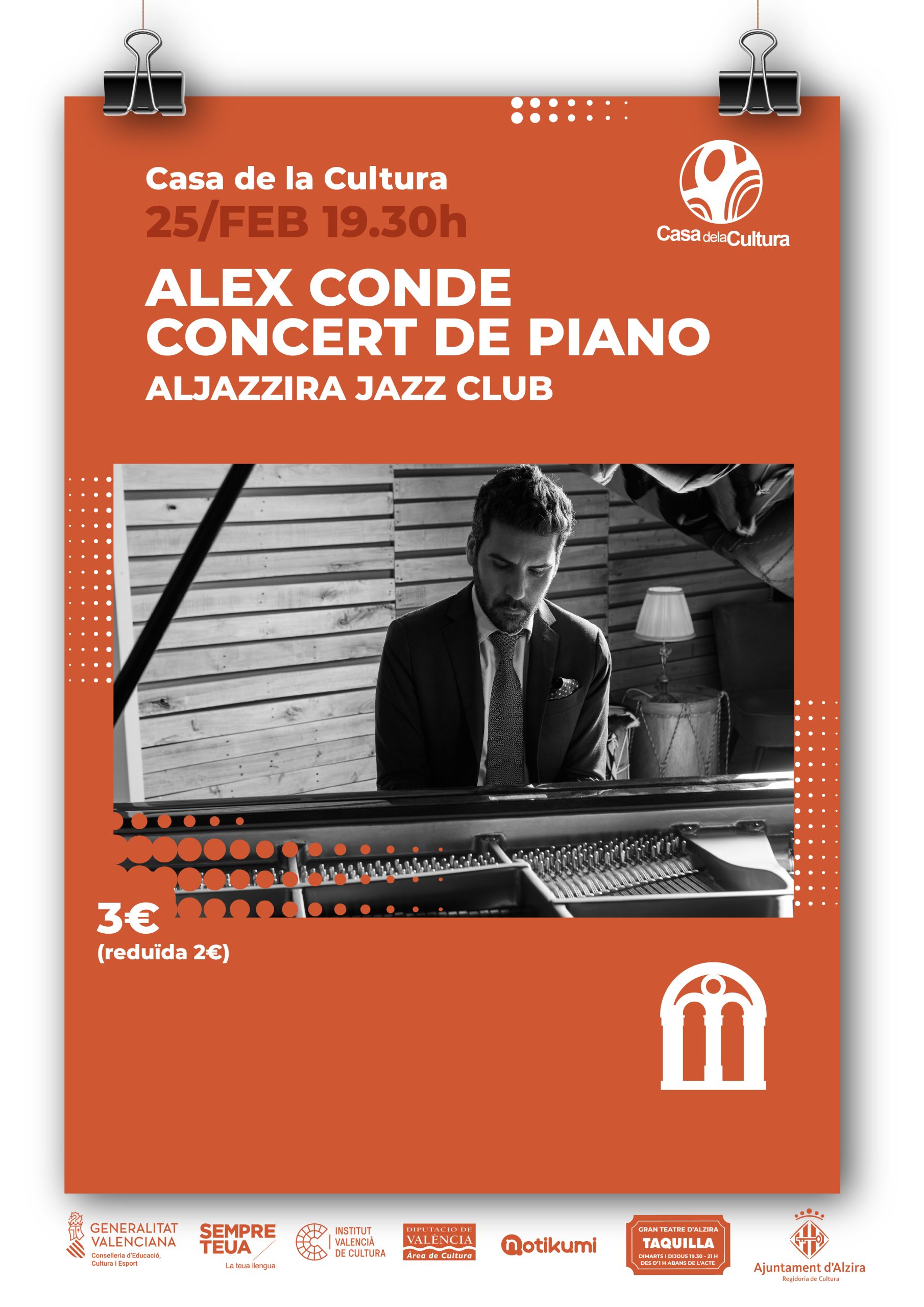 ALEX CONDE Concert de piano