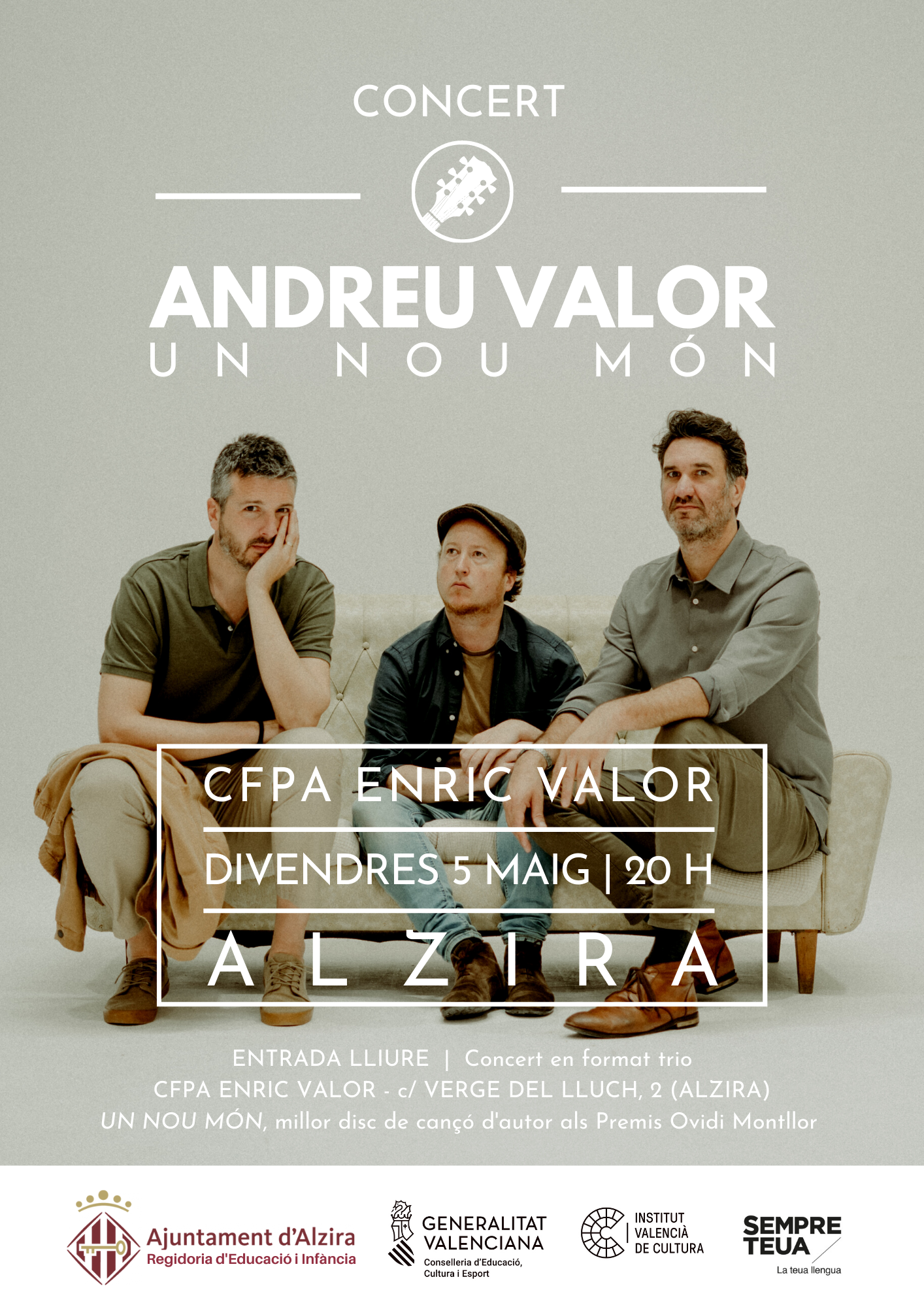 Concert d'ANDREU VALOR
