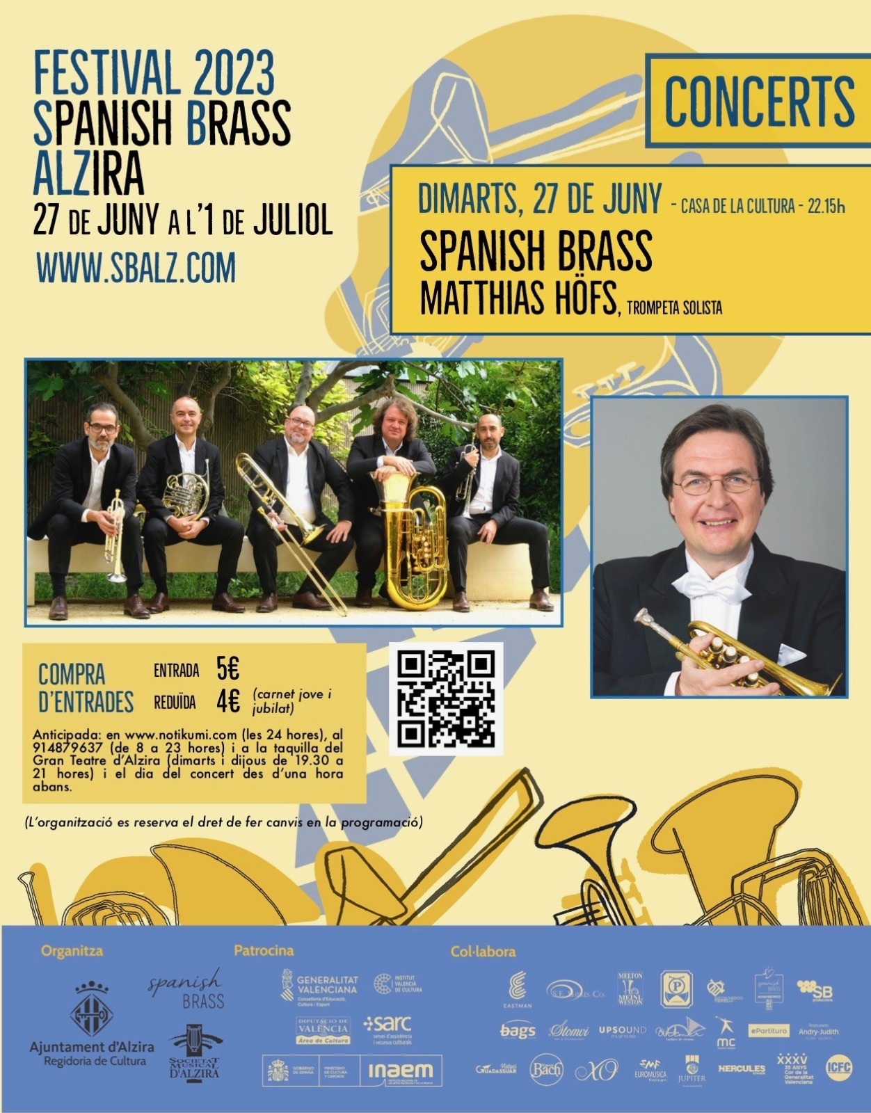 SPANISH BRASS ALZIRA
