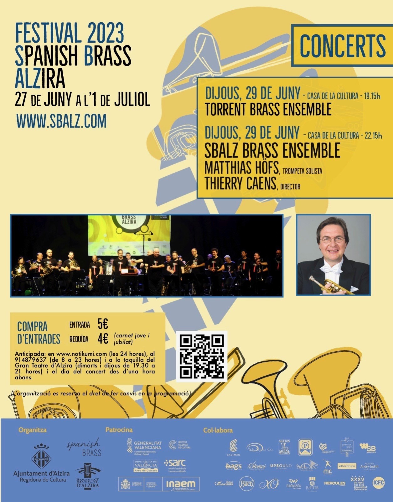 SPANISH BRASS ALZIRA