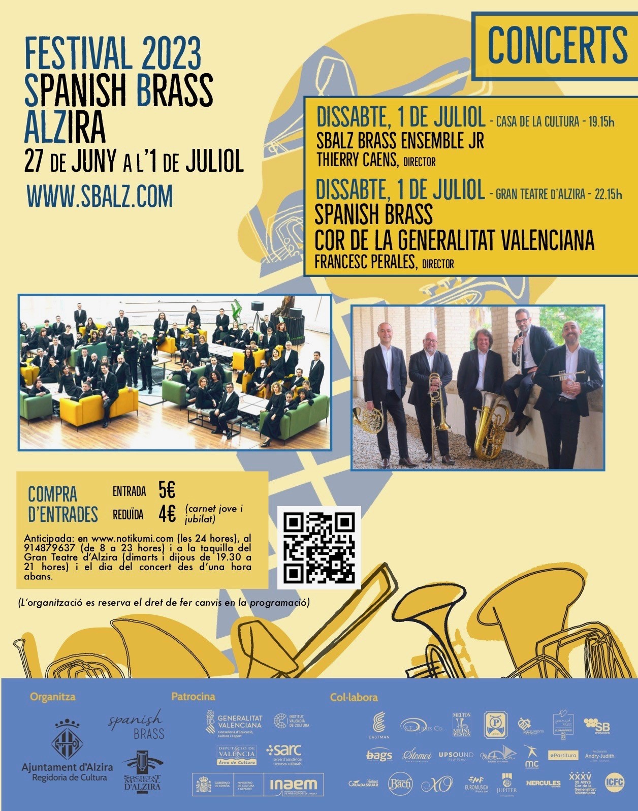 SPANISH BRASS ALZIRA