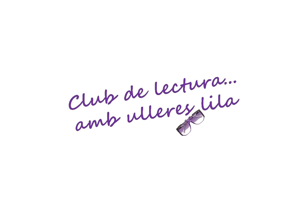Club de lectura amb ulleres lila
