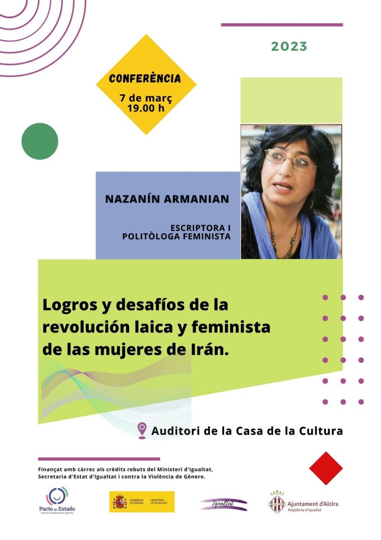 Conferència a càrrec de Nazanín Armanian