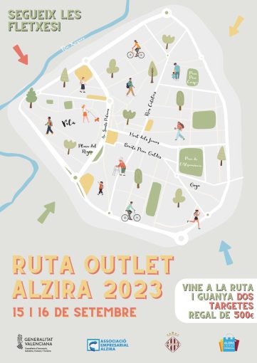 Prepara't per a la 1ª Ruta Outlet Alzira