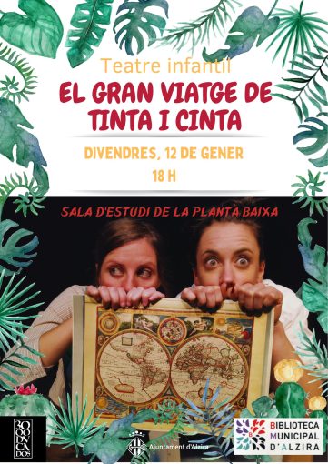 Teatre infantil «El gran viatge de Tinta i Cinta»