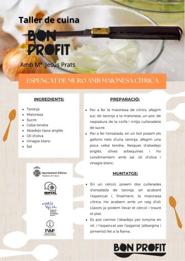 Espencat de Muro amb maionesa citrica