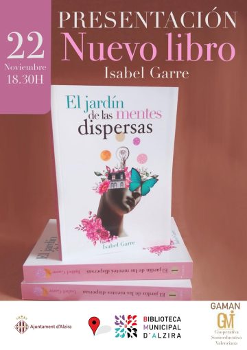 Presentació del llibre "El jardín de las mentes dispersas" de Isabel Garre
