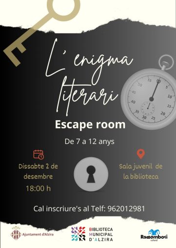 Escape Room: l'ènigma literari
