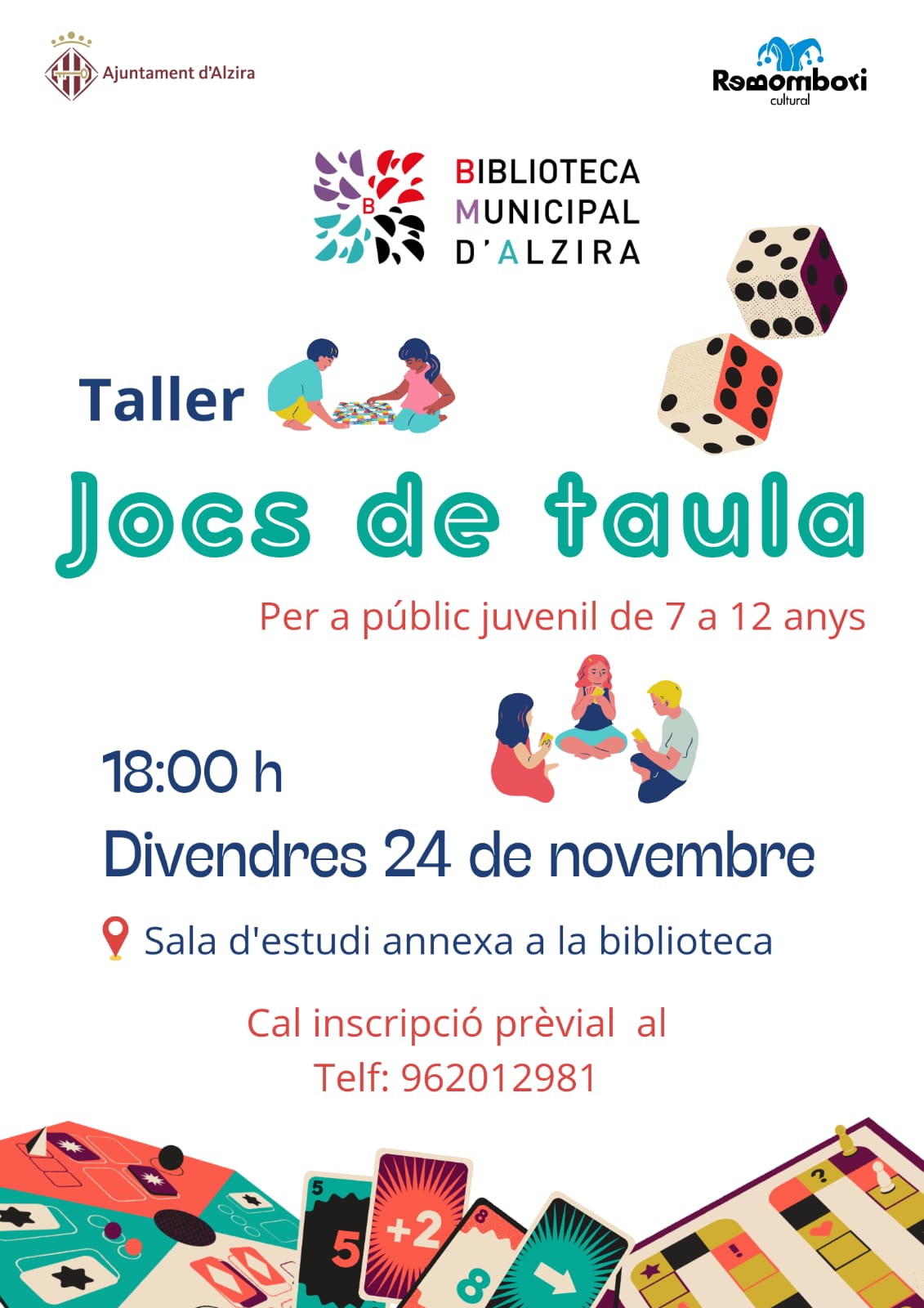 TALLER JOCS DE TAULA