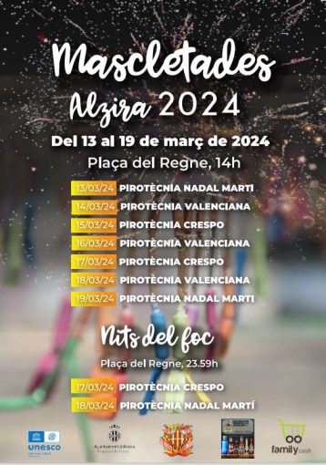 MASCLETADES ALZIRA 2024