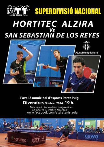 HORTITEC ALZIRA Vs SAN SEBASTIAN DE LOS REYES