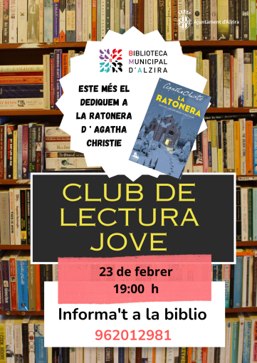 2a sessió del club de lectura juvenil.