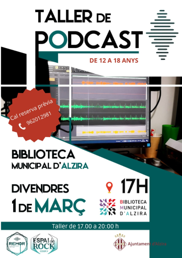 Taller de Podcast a càrrec d´Espai de Rock