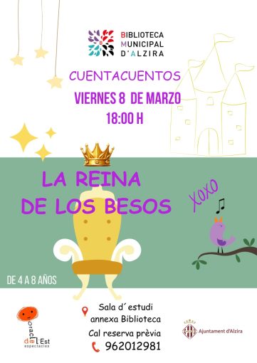 Contacontes: "La reina de los besos"