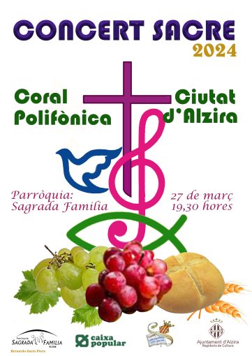 CONCERT SACRE DE LA CORAL POLIFÒNICA CIUTAT D’ALZIRA
