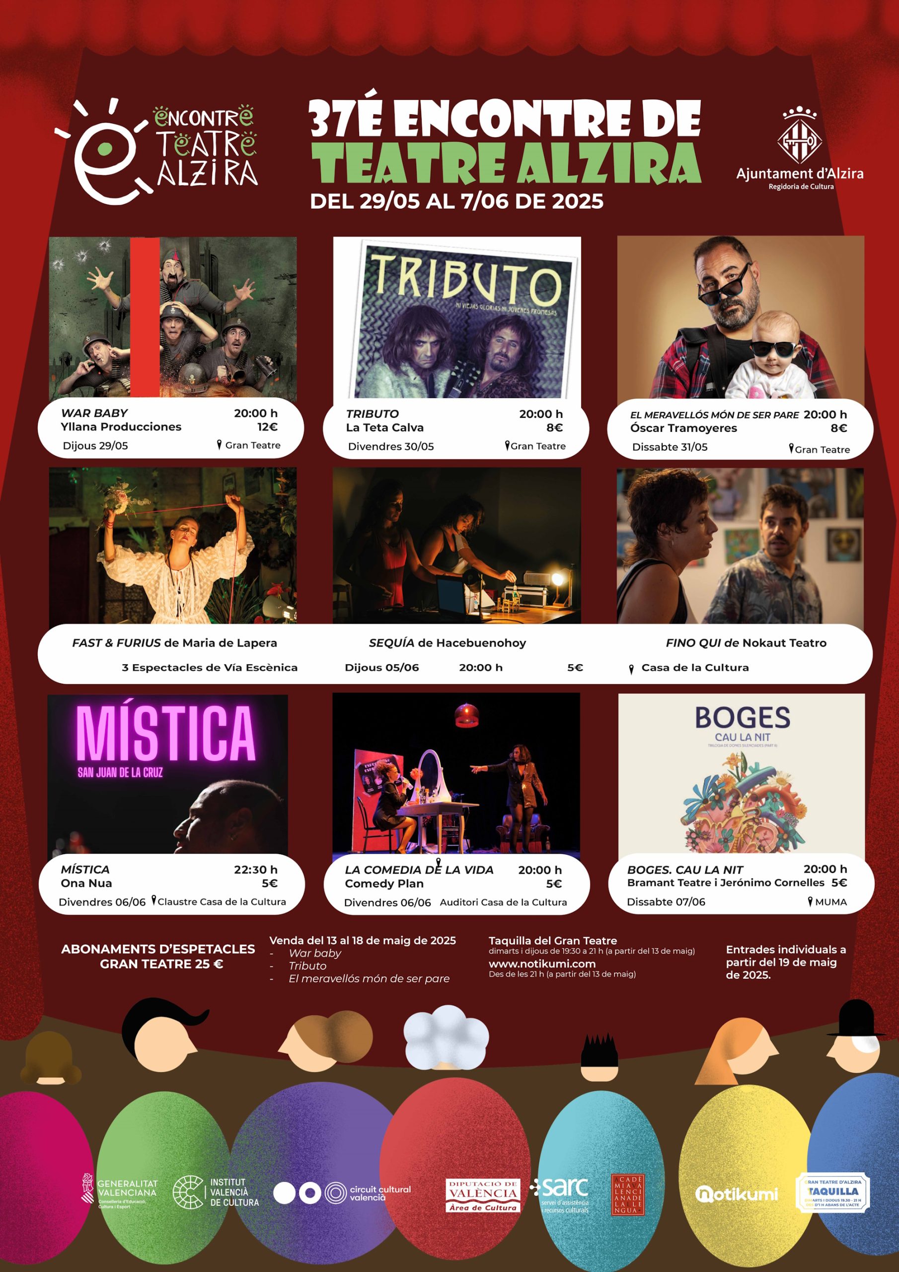 37é ENCONTRE DE TEATRE ALZIRA