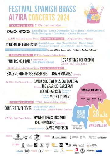 FESTIVAL SPANISH BRASS ALZIRA 2024