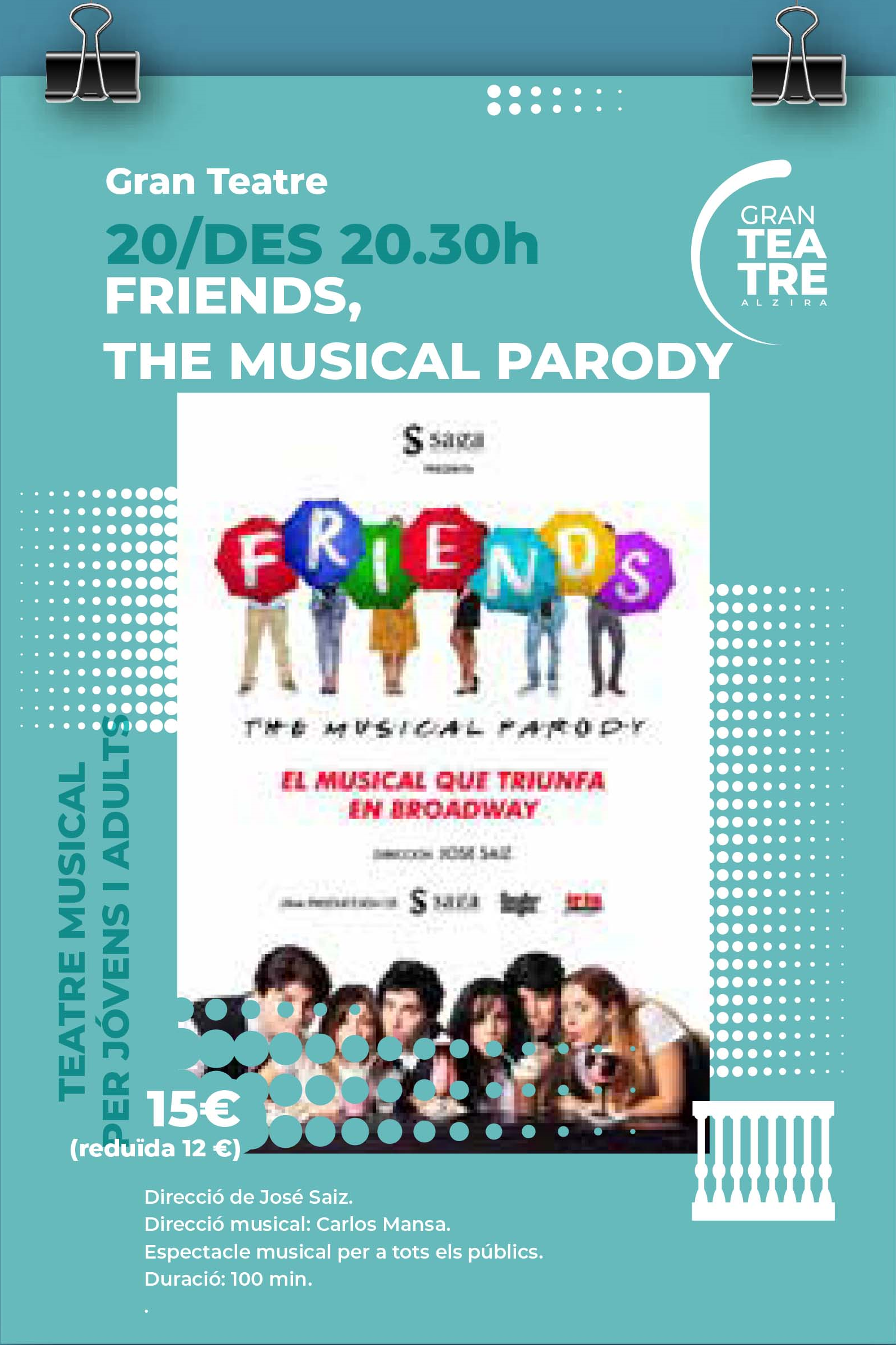 FRIENDS, THE MUSICAL PARODY