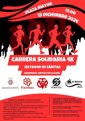 Carrera Solidaria 4K en favor de Cáritas