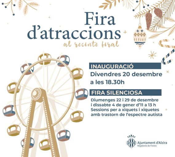 Inauguració FIRA D'ATRACCIONS ALZIRA