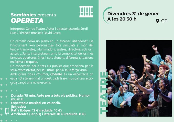 Somfònics presenta OPERETA