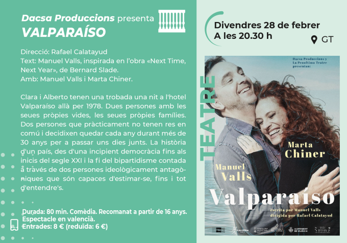 Dacsa Produccions presenta VALPARAÍSO