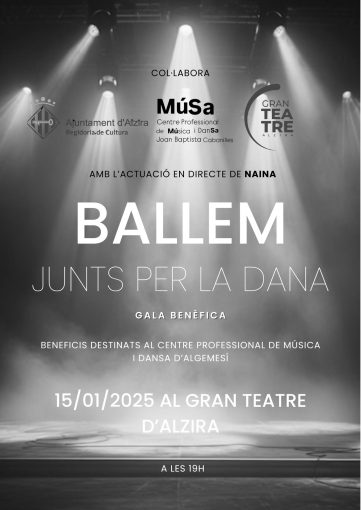 Gala Benèfica "Ballem junts per la dana"